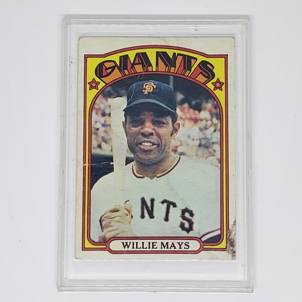 1972 Topps Willie Mays Baseball Card - Picture 1 of 5